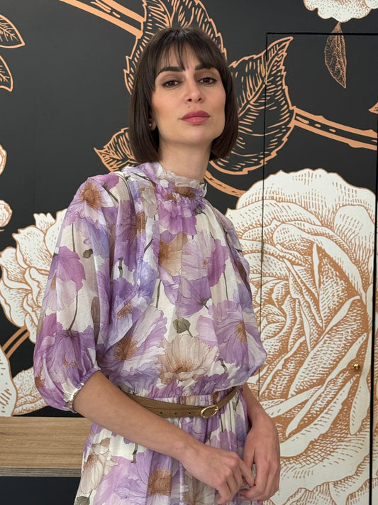 Coprispalle fantasia floreale - Kontatto