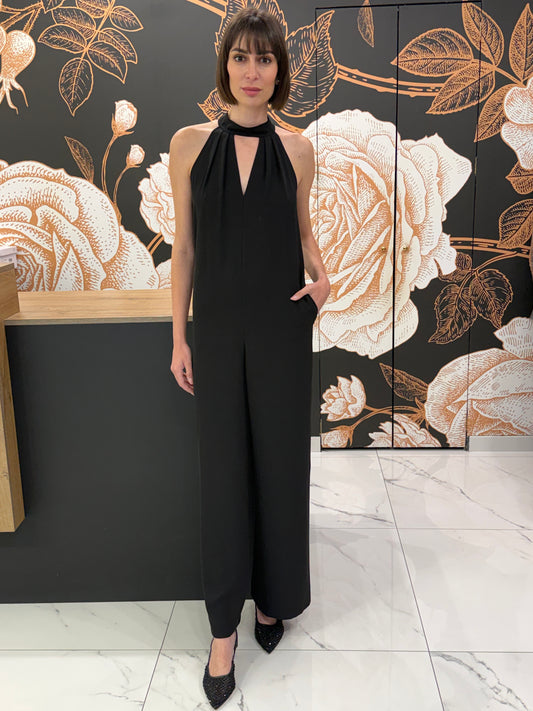 Tuta scollo americana nera - Kontatto