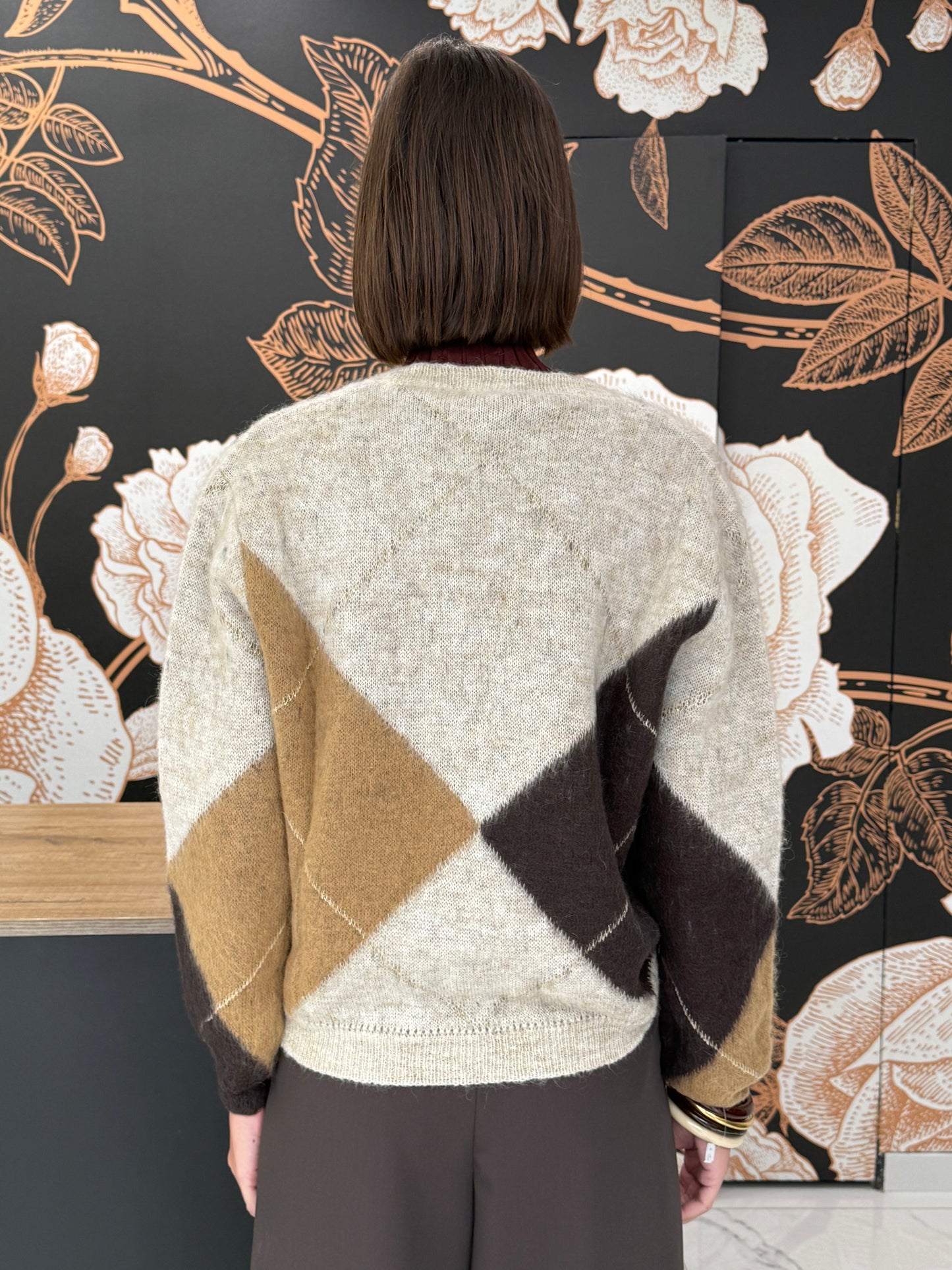 Cardigan fantasia rombi - Souvenir Clubbing