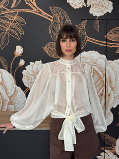 Camicia bohemien beige - HaveOne