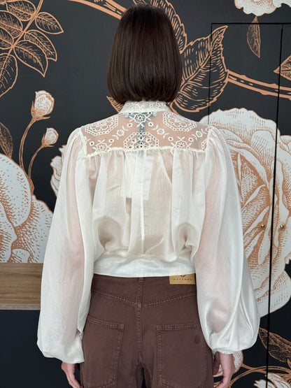 Camicia bohemien beige - HaveOne