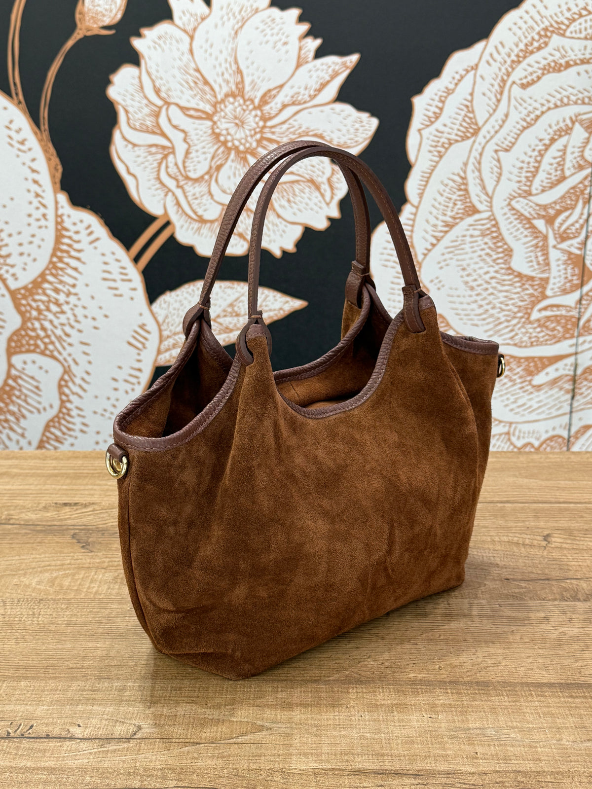 Borsa Soft color castagna - Emporio Club