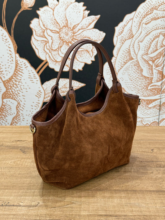 Borsa Soft color castagna - Emporio Club