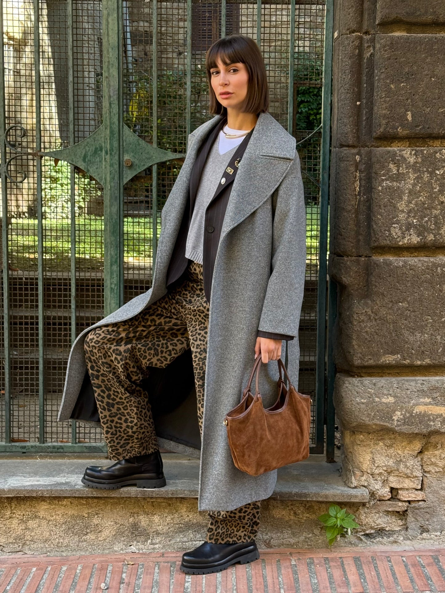 Borsa Soft color castagna - Emporio Club