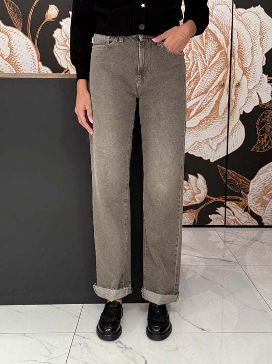 Jeans Alex grigio lavaggio thè - Vicolo