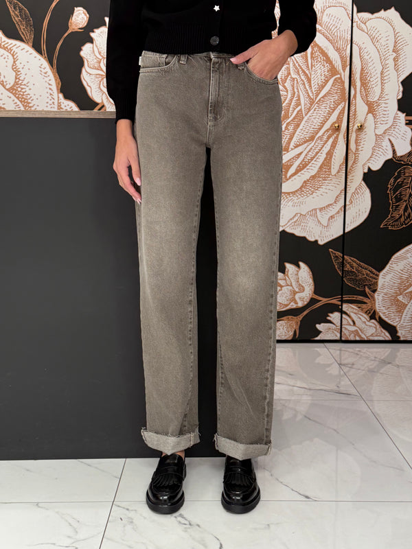 Jeans Alex grigio lavaggio thè - Vicolo
