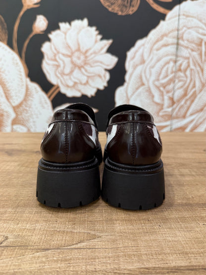 Mocassino Combat con stampa muccata - Ovyè