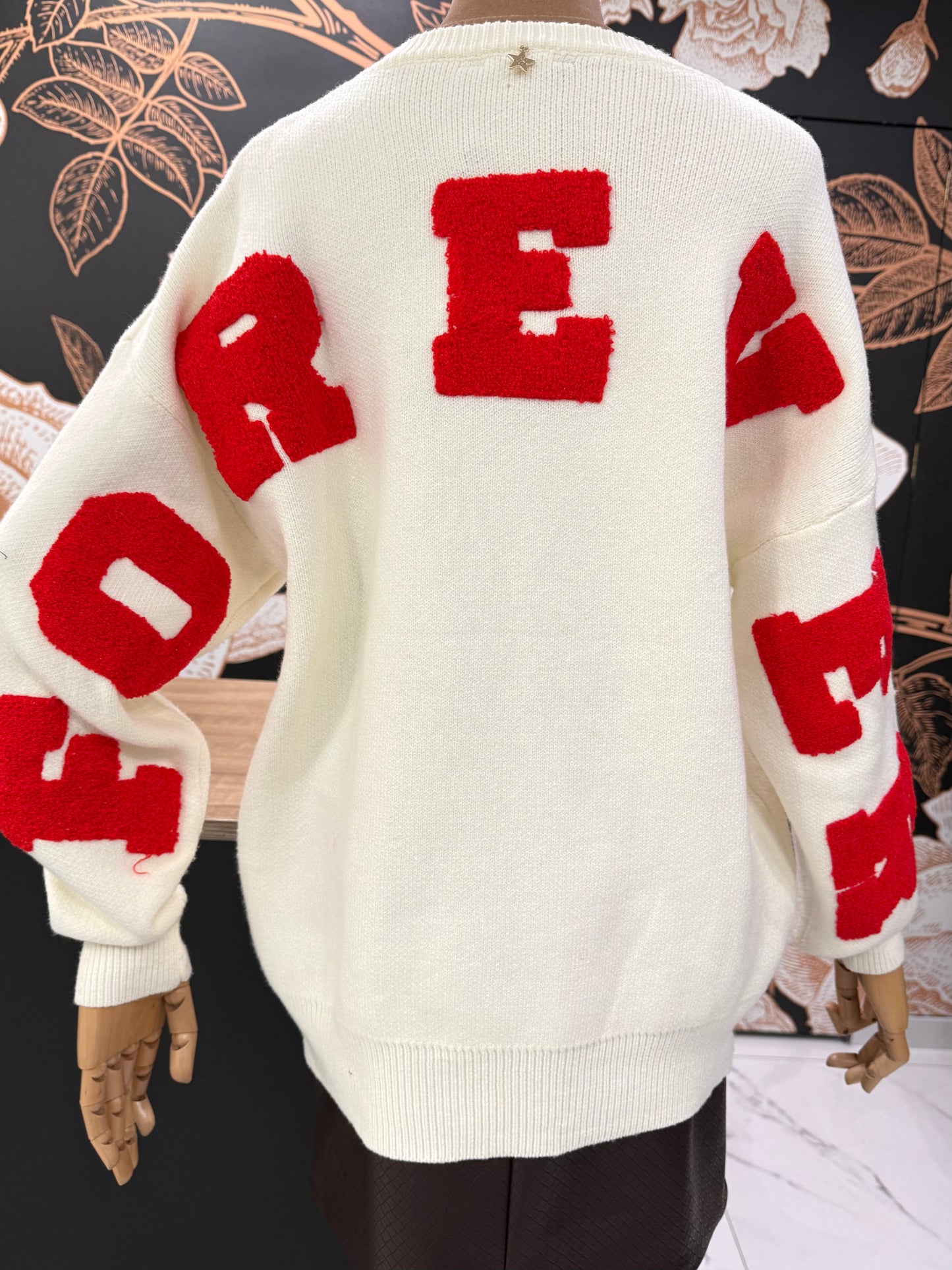 Maglia ricamata FOREVER - Souvenir Clubbing