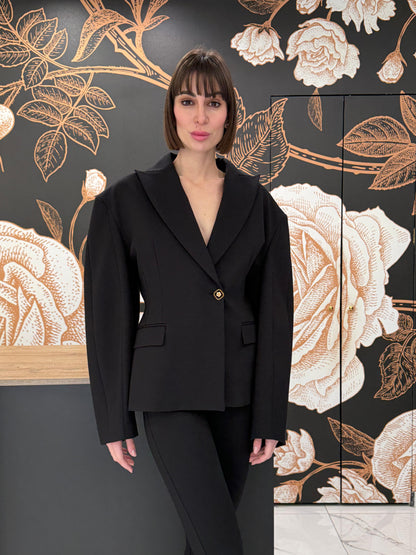 Balloon blazer nero - Silence Limited