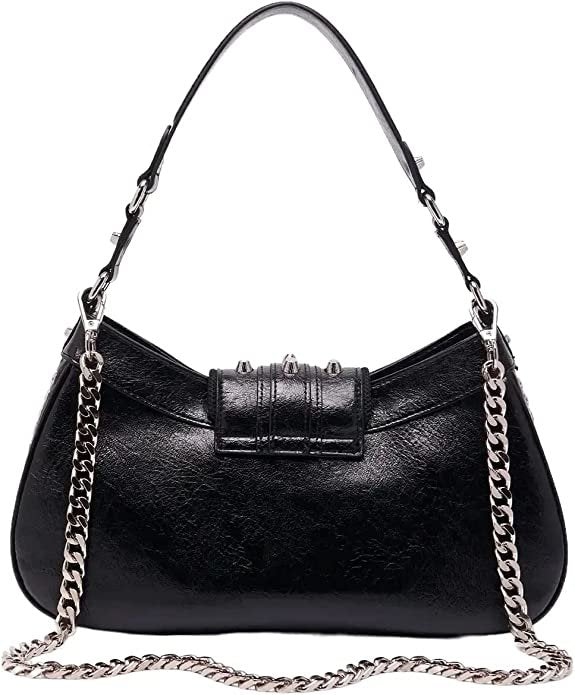 Borsa a mano rock nero