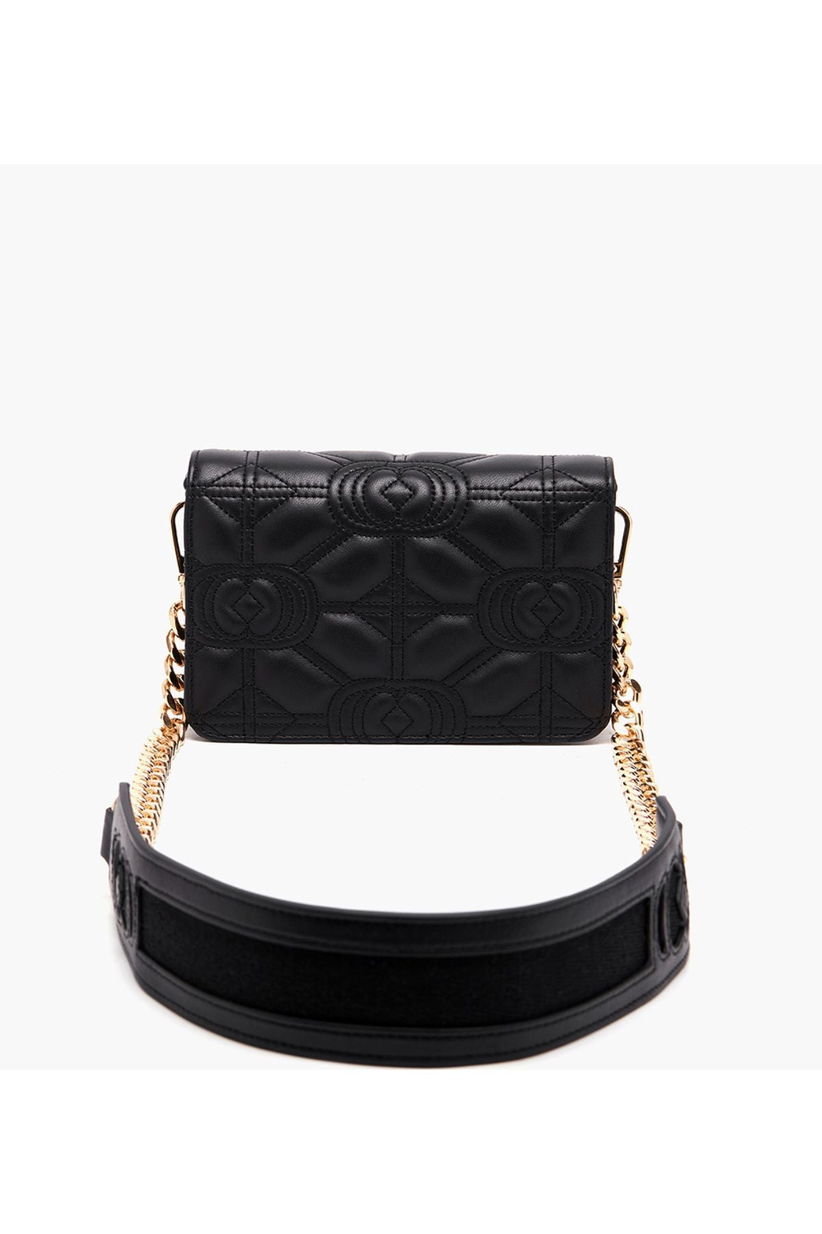 Mini Shoulder bag leather black