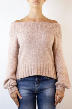 Maglia shiffer manica a palloncino
