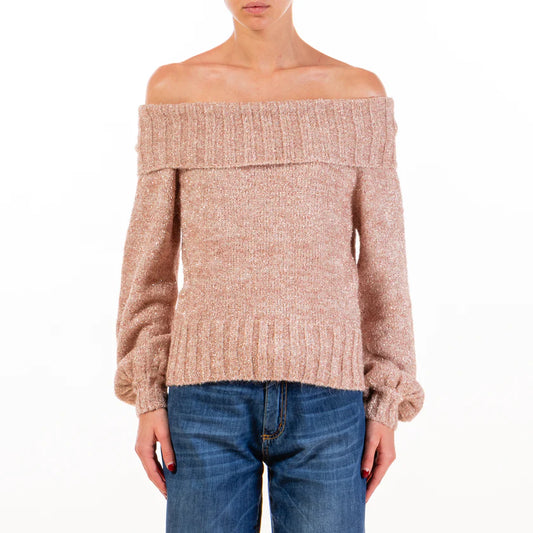 Maglia shiffer manica a palloncino