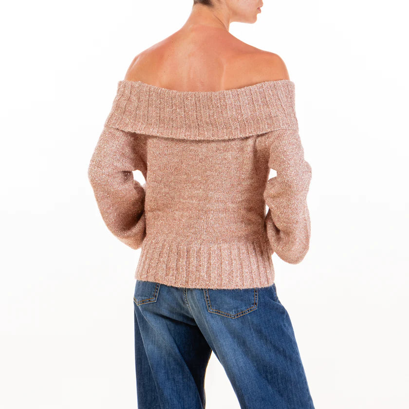 Maglia shiffer manica a palloncino
