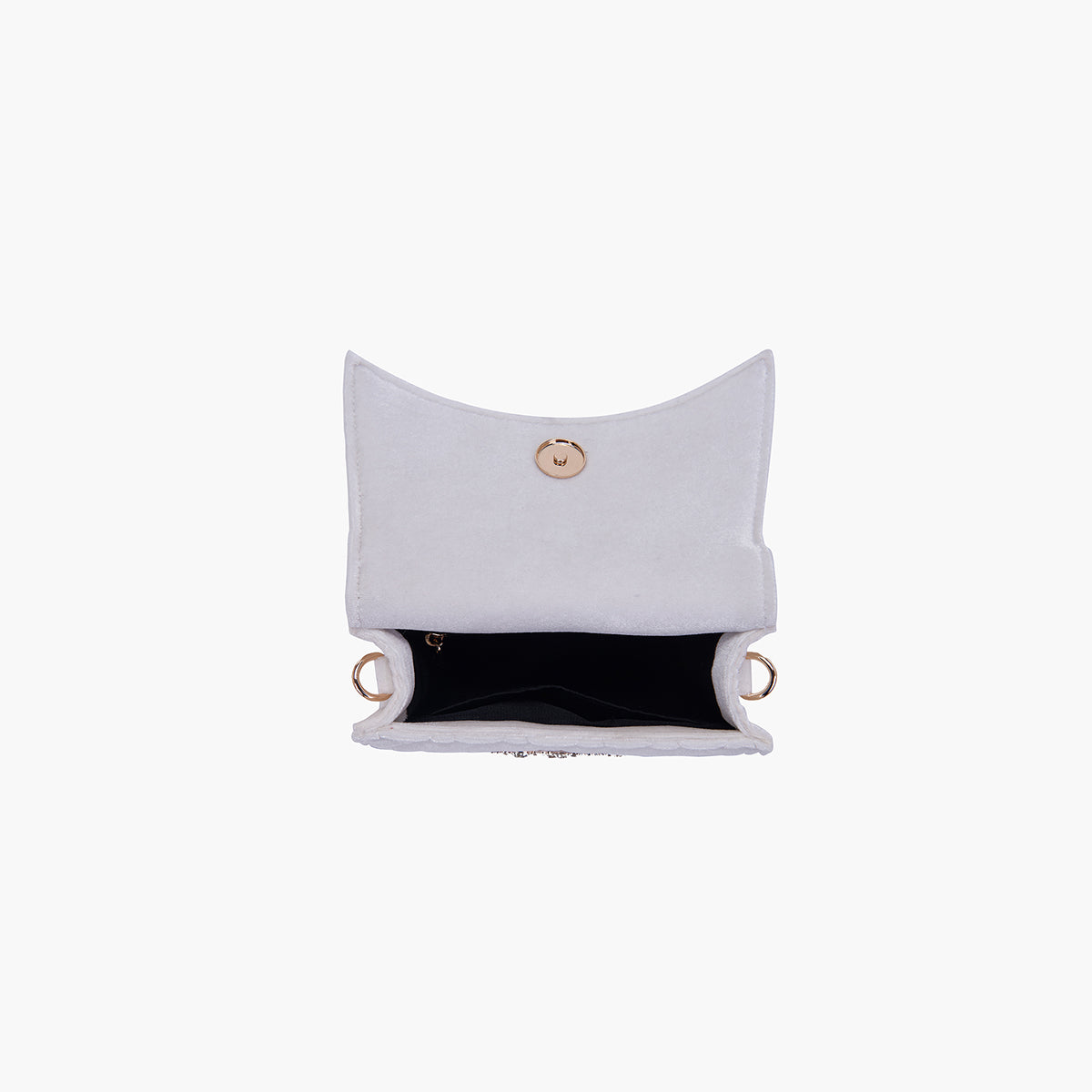 Mini borsa a mano avorio