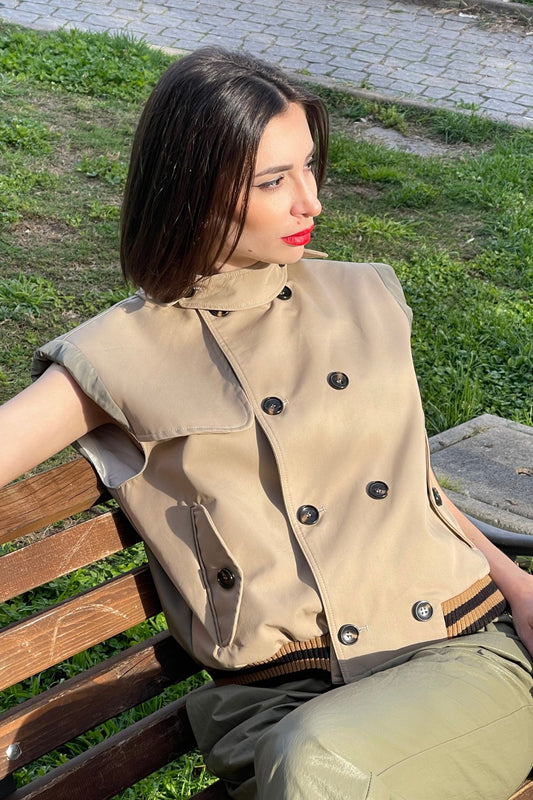 Gilet doppio tessuto - Souvenir Clubbing