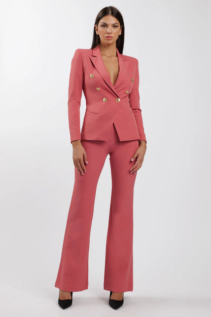 Pantalone Flare Ombretto