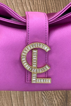 Pochette in seta night edition violet - La Carrie