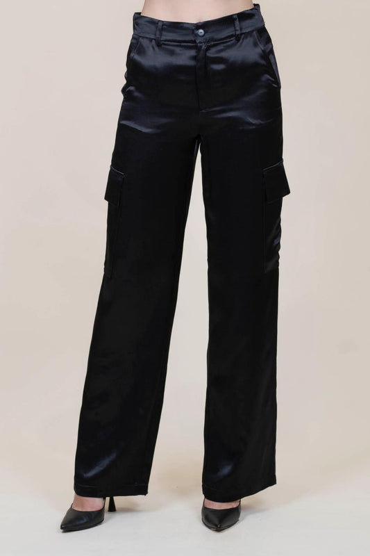 Pantalone in viscosa con tasconi -  Kontatto