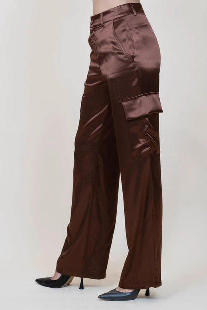 Pantalone in viscosa con tasconi -  Kontatto