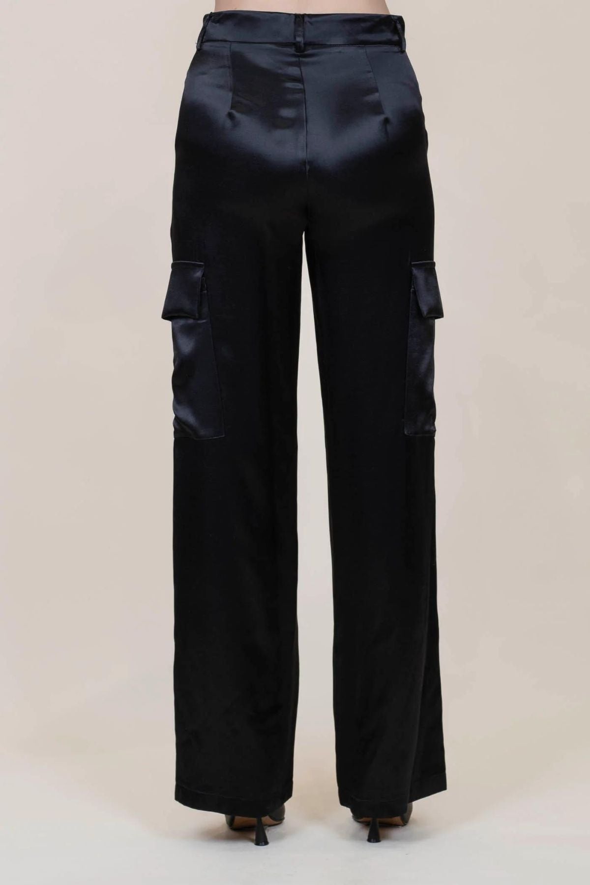 Pantalone in viscosa con tasconi -  Kontatto