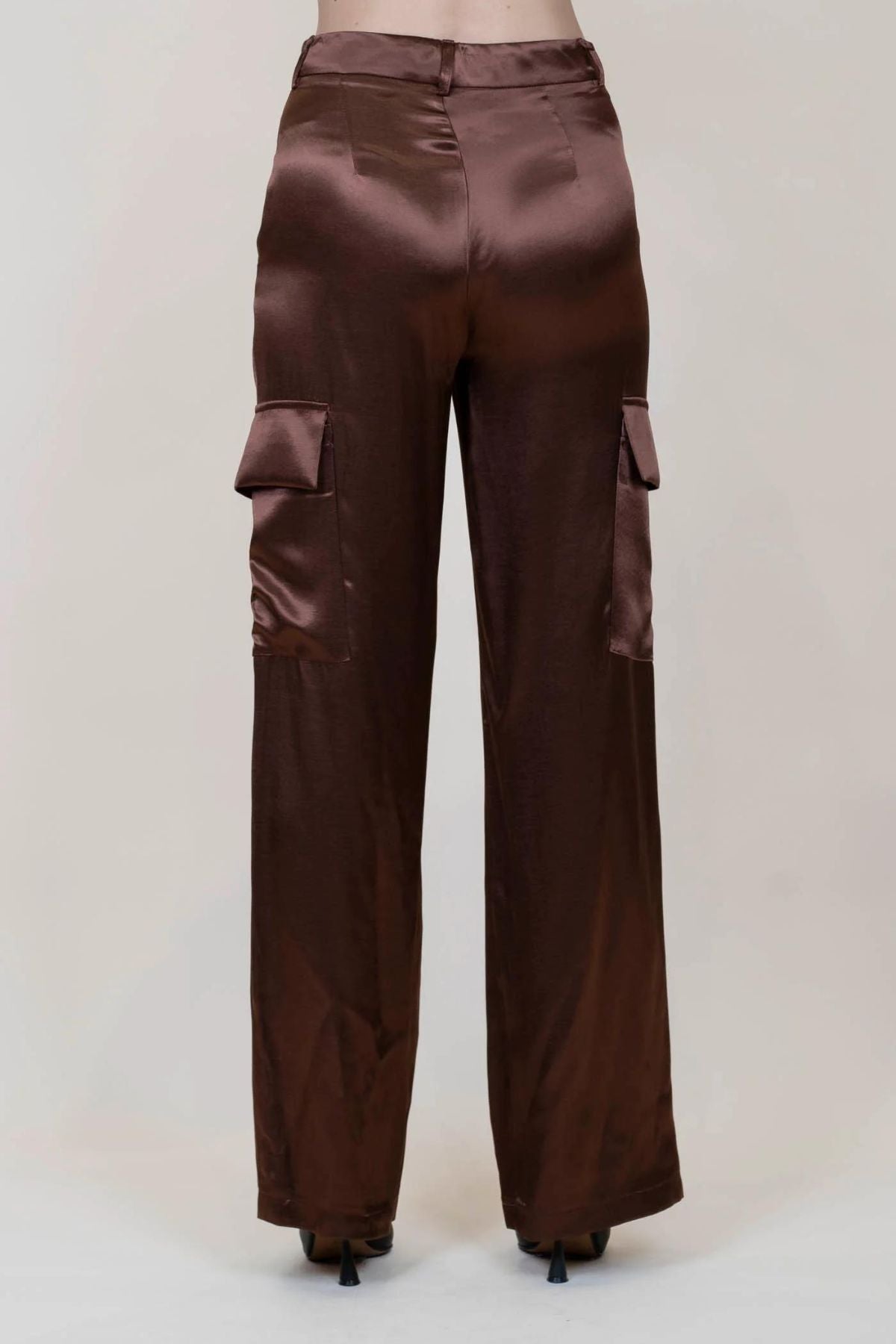 Pantalone in viscosa con tasconi -  Kontatto