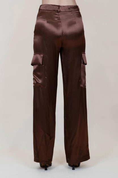 Pantalone in viscosa con tasconi -  Kontatto