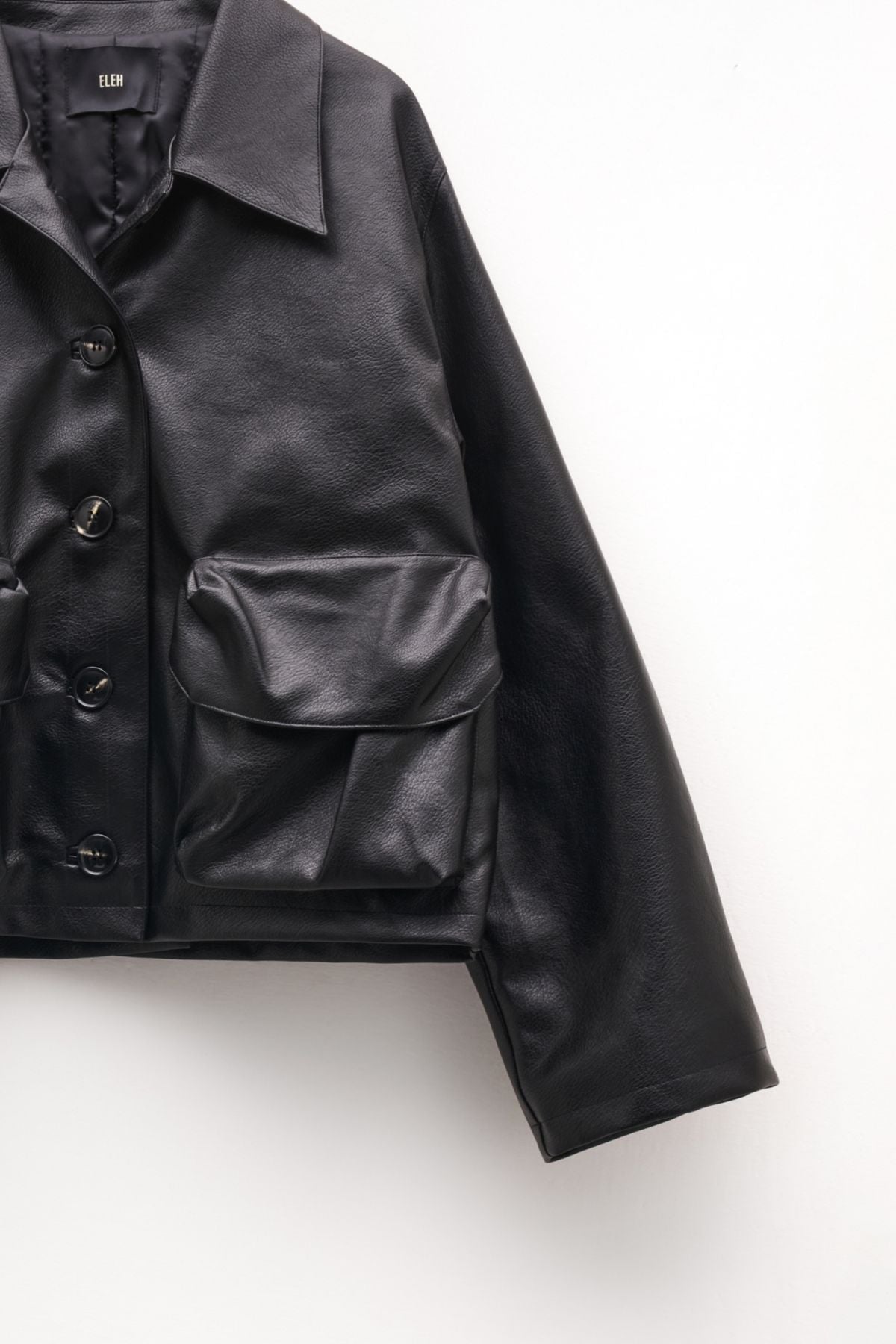 Giacca Ecopelle Crop - Eleh