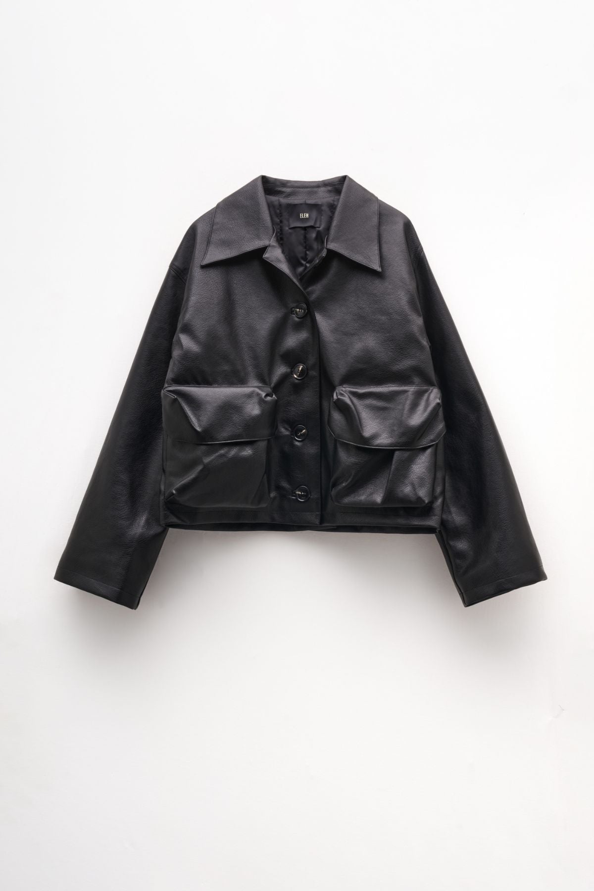 Giacca Ecopelle Crop - Eleh