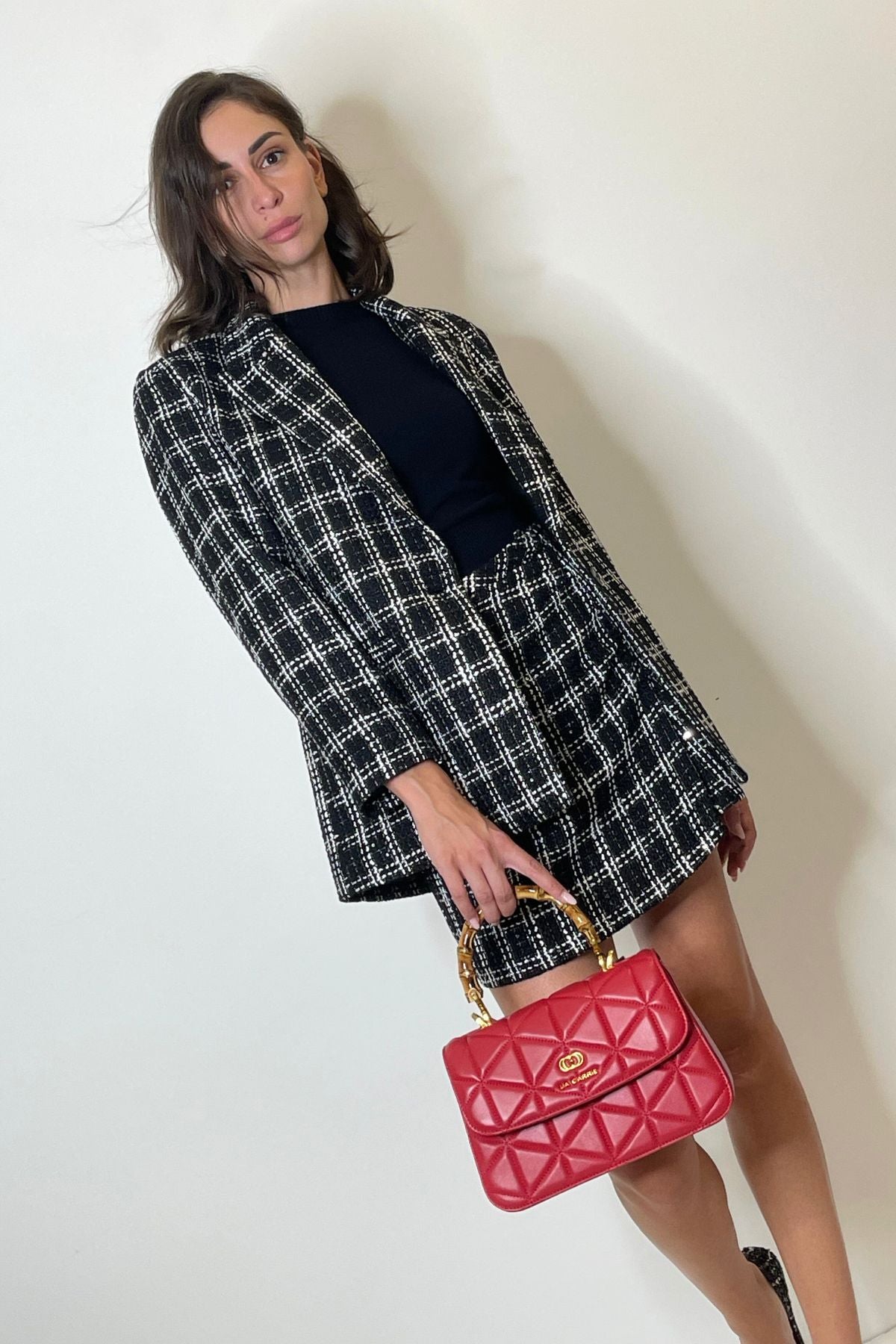 Borsa a mano Touchy rosso - La Carrie
