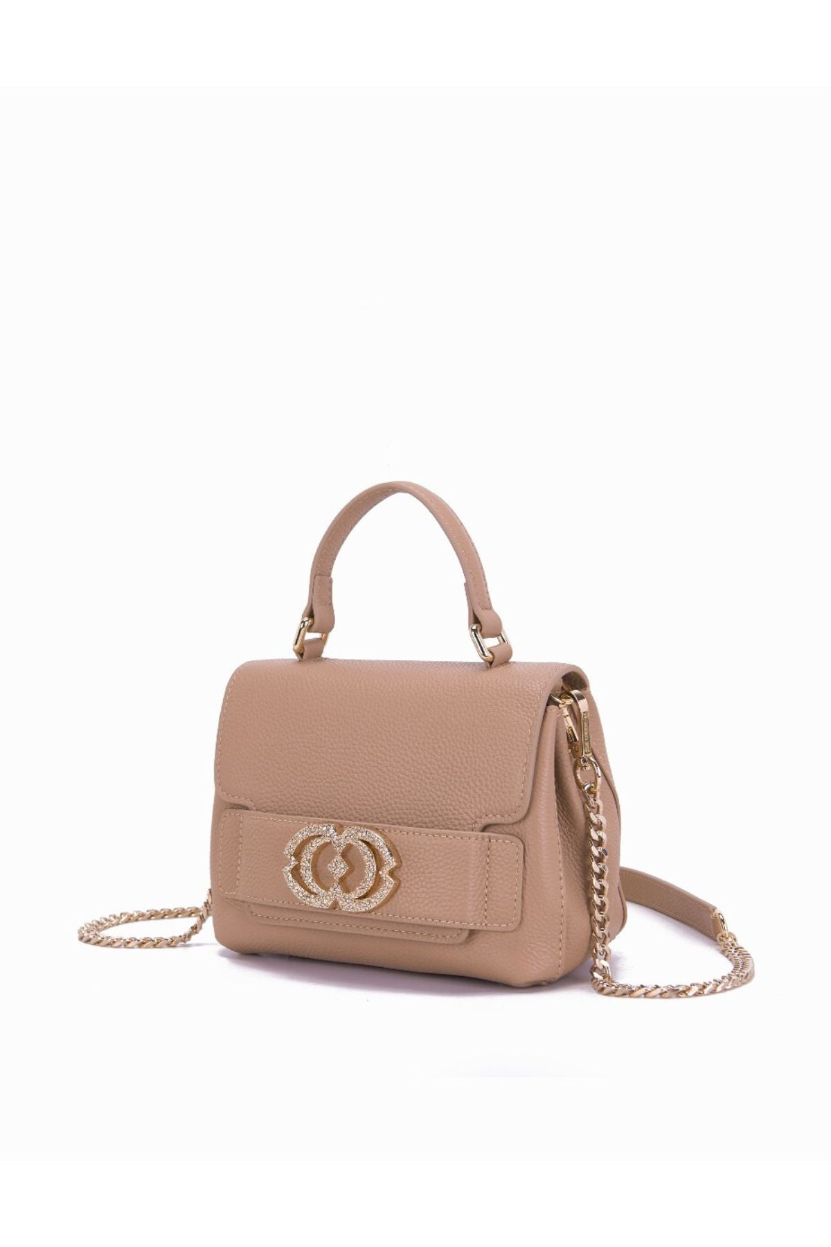 Borsa a mano Grace beige - La Carrie