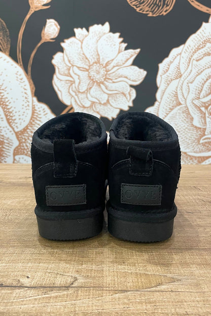 Stivaletto mini in camoscio nero  - Ovyè