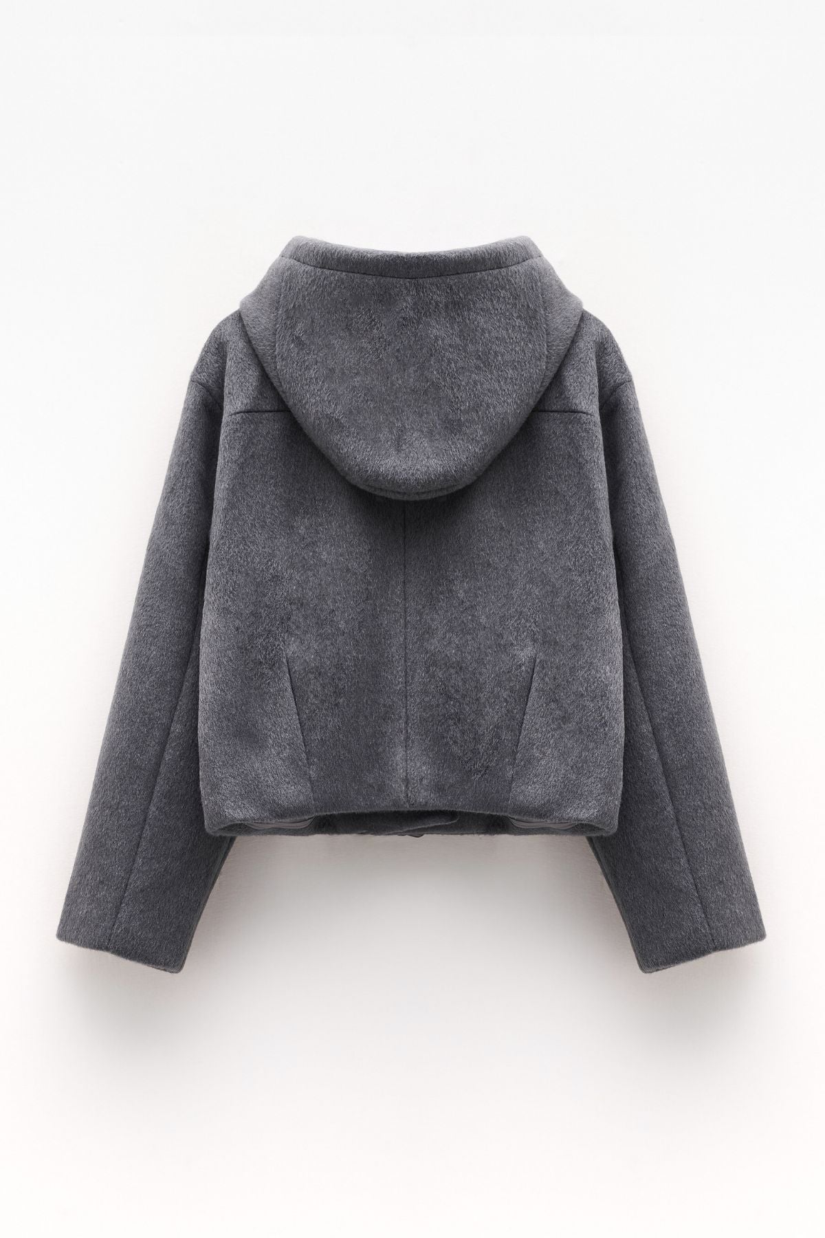 Giacca con cappuccio grigio - Eleh