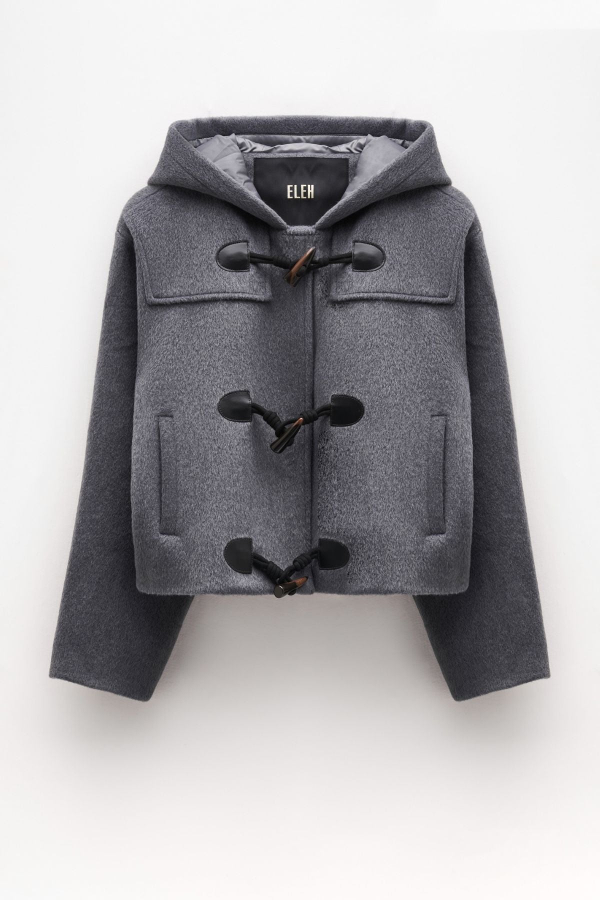 Giacca con cappuccio grigio - Eleh