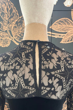 Body in pizzo e velluto - Haveone