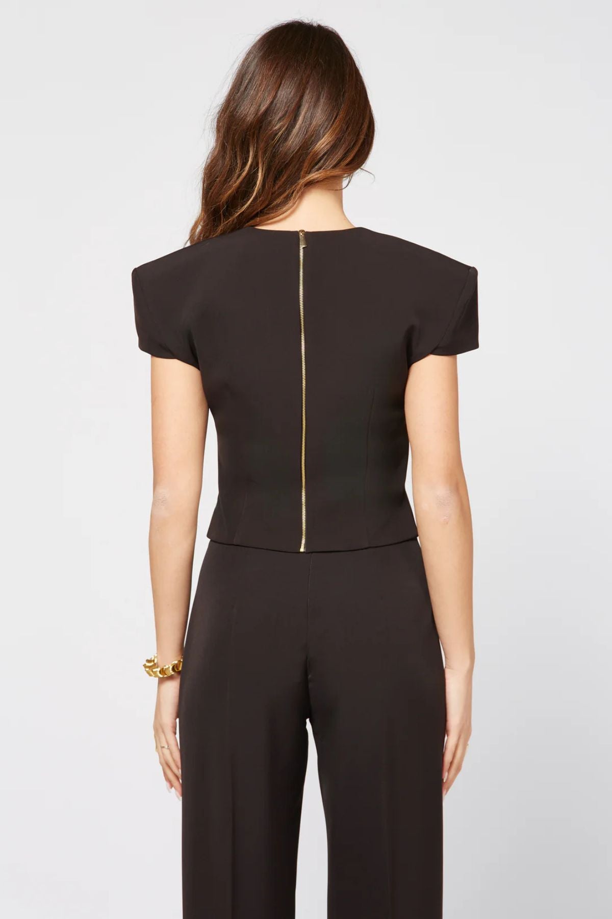 Top Herm Shirt nero - Silence Limited