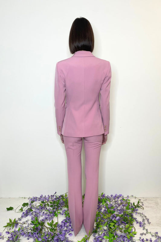 Giacca con chiusura monopetto rosa - Silence Limited