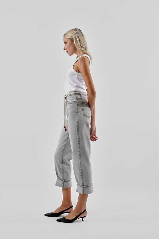 Jeans Mandy denim grigio - HaveOne