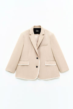 Blazer con finiture a contrasto - Eleh