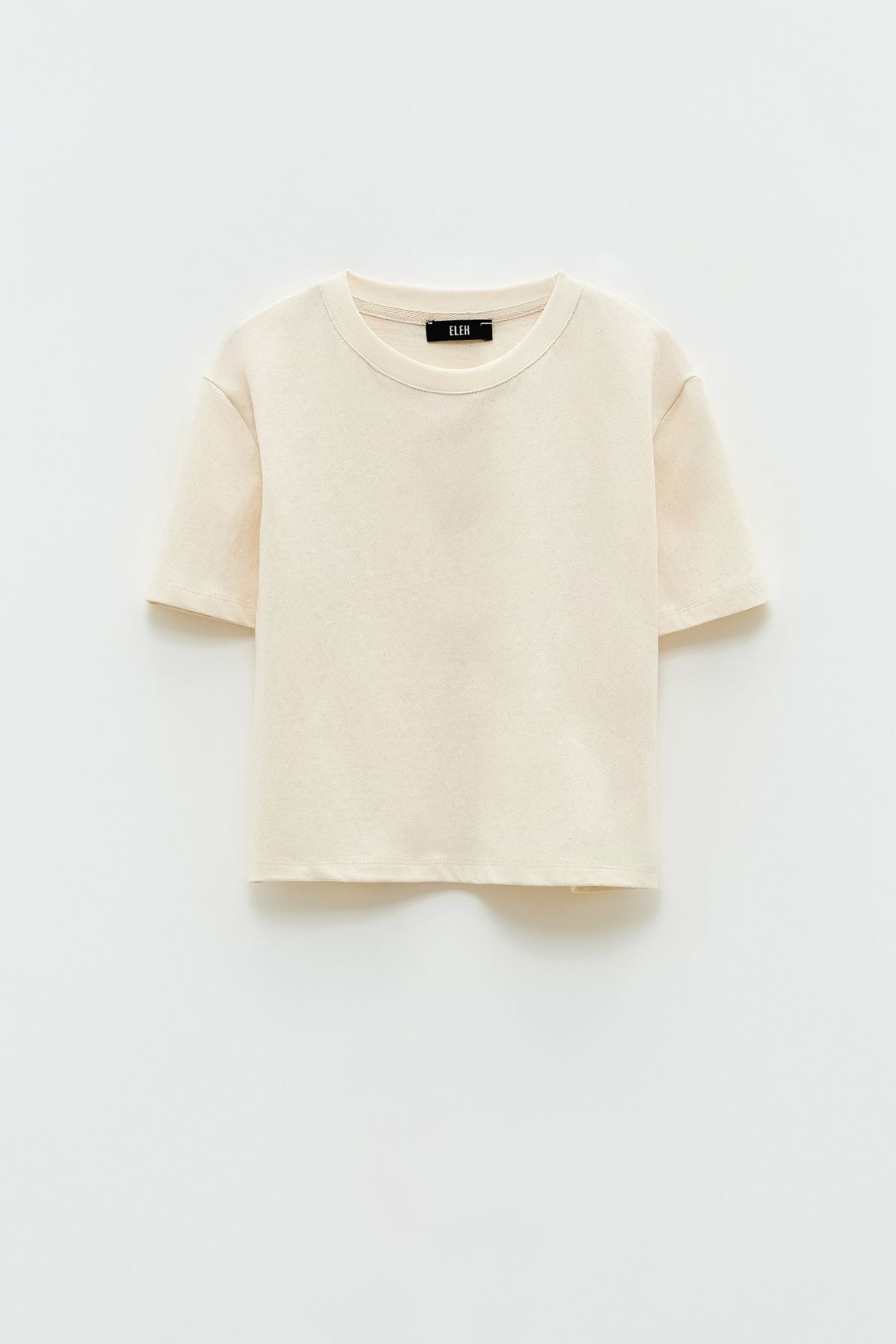 T-shirt crop crema - Eleh