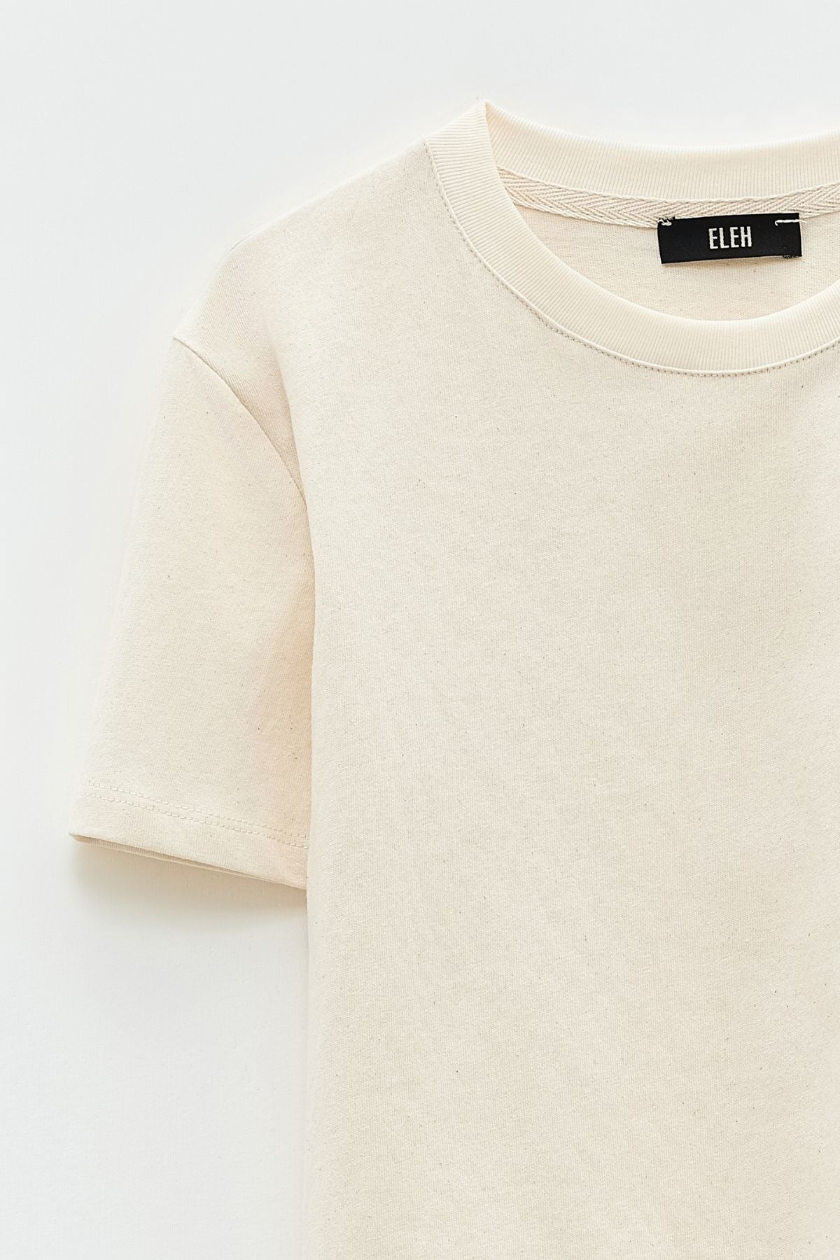 T-shirt crop crema - Eleh