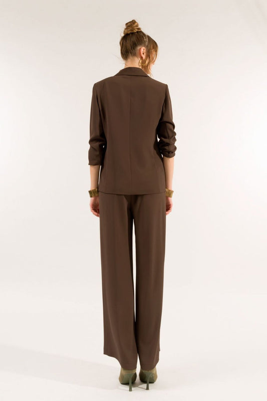 Completo giacca e pantalone cioccolato fondente - Kontatto