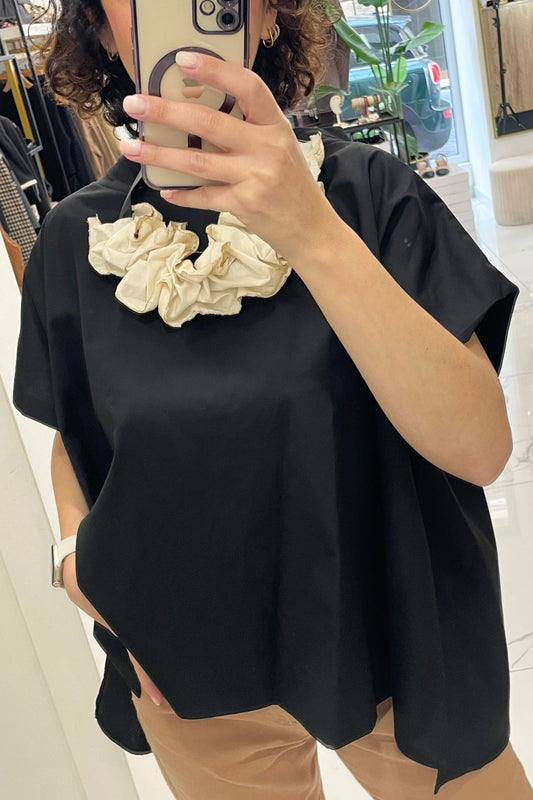 Casacca oversize in cotone - Souvenir Clubbing