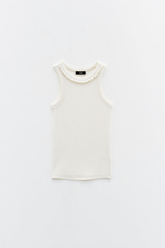 Top con perline - Eleh