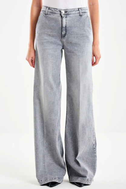 Jeans Elena ampio grigio - Vicolo