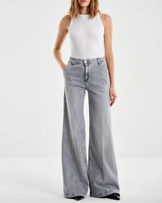 Jeans Elena ampio grigio - Vicolo