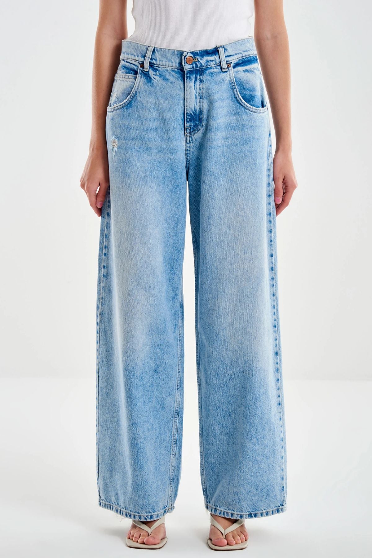 Jean Mia Relaxed blu