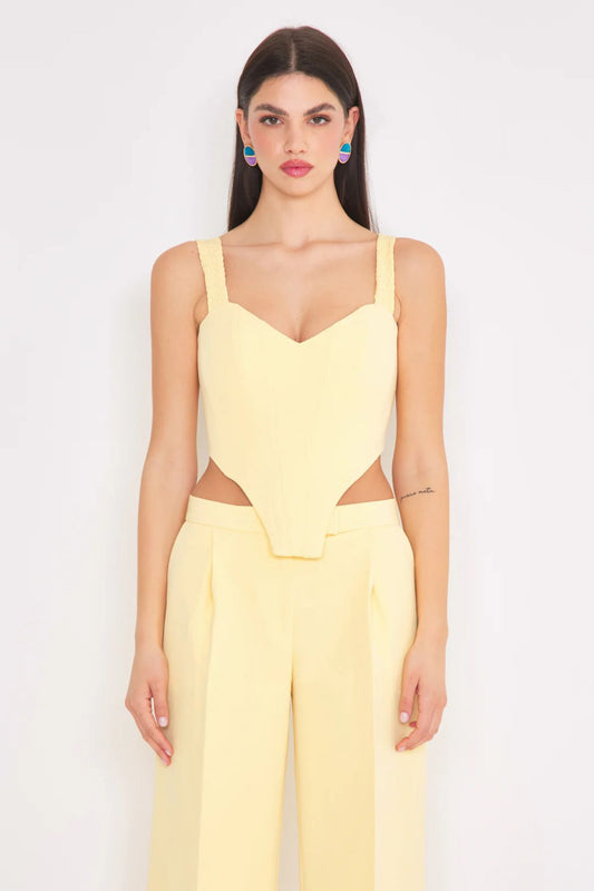 Top Britney Crop new lemon - Silence Limited