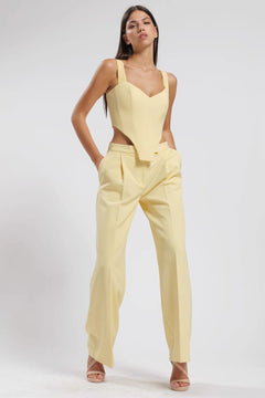 Top Britney Crop new lemon - Silence Limited