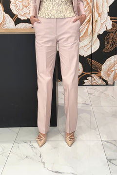 Pantalone regular cotone elasticizzato rosa _ Silence Limited